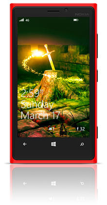 Excalibur 002 Nokia Lumia 920 RED thumbnail
