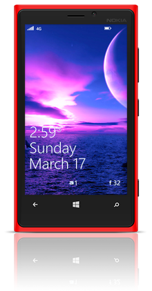 Far Away Sunset 002 Nokia Lumia 920 RED thumbnail