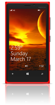 Far Away Sunset 003 Nokia Lumia 920 RED thumbnail