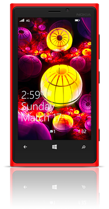 Lampiony 003 Nokia Lumia 920 RED thumbnail