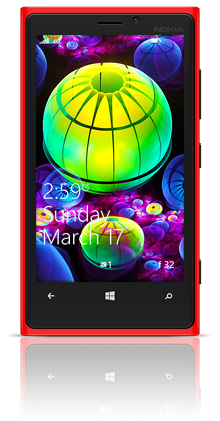 Lampiony 004 Nokia Lumia 920 RED thumbnail