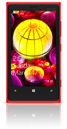 Lampiony 006 Nokia Lumia 920 RED thumbnail