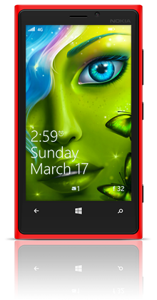 Magical Fairy 001 Nokia Lumia 920 RED thumbnail