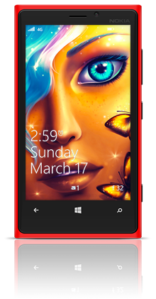 Magical Fairy 002 Nokia Lumia 920 RED thumbnail