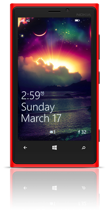 Majestic Storm 002 Nokia Lumia 920 RED thumbnail