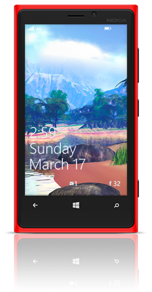 Prehistoric Bank 001 Nokia Lumia 920 RED thumbnail