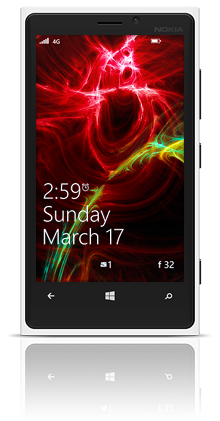 Abstract Carvern 002 Nokia Lumia 920 WHITE thumbnail