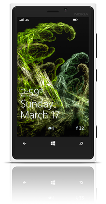 Abstract Fractals 001 Nokia Lumia 920 WHITE thumbnail