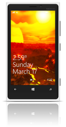 Birth Of A New Planet Nokia Lumia 920 WHITE thumbnail