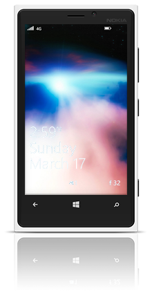 Clouds Nokia Lumia 920 WHITE thumbnail