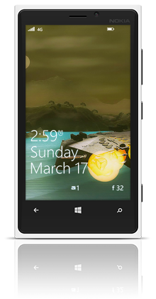 Dream Lake 001 Nokia Lumia 920 WHITE thumbnail