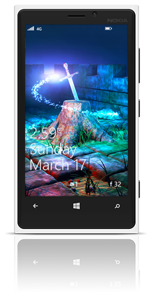 Excalibur 001 Nokia Lumia 920 WHITE thumbnail