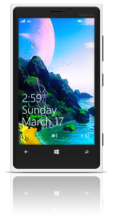 Free Island 001 Nokia Lumia 920 WHITE thumbnail