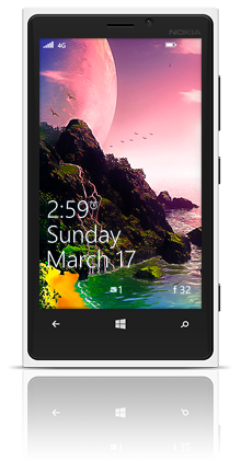 Free Island 002 Nokia Lumia 920 WHITE thumbnail