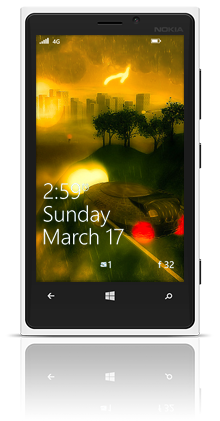 Futur Rain 002 Nokia Lumia 920 WHITE thumbnail