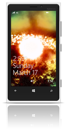 Gravity 002 Nokia Lumia 920 WHITE thumbnail