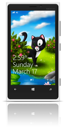 Lovely Cat Adventures 001 Nokia Lumia 920 WHITE thumbnail