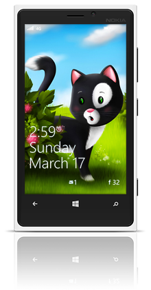 Lovely Cat Adventures 002 Nokia Lumia 920 WHITE thumbnail
