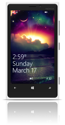 Majestic Storm 002 Nokia Lumia 920 WHITE thumbnail