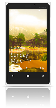 Prehistoric Bank 002 Nokia Lumia 920 WHITE thumbnail