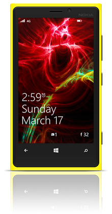 Abstract Carvern 002 Nokia Lumia 920 YELLOW thumbnail