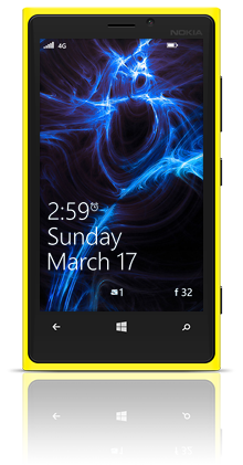 Abstract Carvern 003 Nokia Lumia 920 YELLOW thumbnail