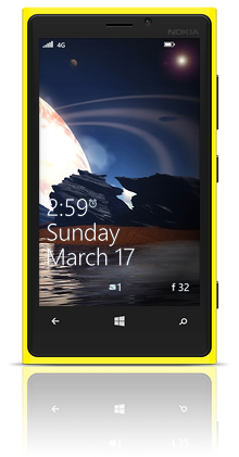 Alien Games 001 Nokia Lumia 920 YELLOW thumbnail