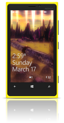 Alien Mastermind 002 Nokia Lumia 920 YELLOW thumbnail