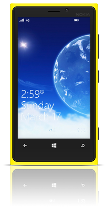 Aqua Moon 004 Nokia Lumia 920 YELLOW thumbnail