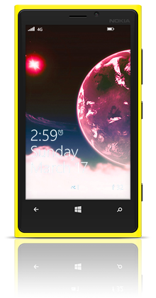 Aqua Moon 005 Nokia Lumia 920 YELLOW thumbnail