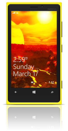 Birth Of A New Planet Nokia Lumia 920 YELLOW thumbnail
