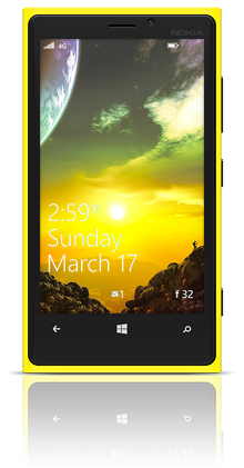 Celestial Explorers 001 Nokia Lumia 920 YELLOW thumbnail