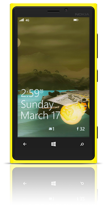Dream Lake 001 Nokia Lumia 920 YELLOW thumbnail