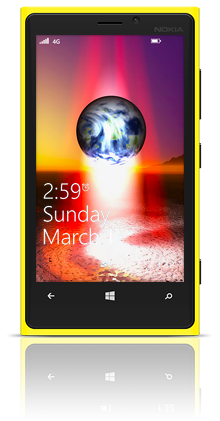 Earth Birth 001 Nokia Lumia 920 YELLOW thumbnail