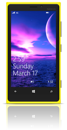 Far Away Sunset 002 Nokia Lumia 920 YELLOW thumbnail