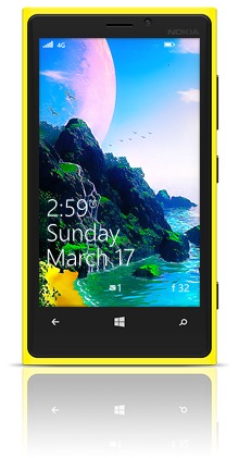 Free Island 001 Nokia Lumia 920 YELLOW thumbnail