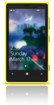 Futur Rain 001 Nokia Lumia 920 YELLOW thumbnail
