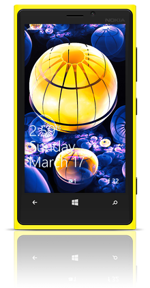 Lampiony 005 Nokia Lumia 920 YELLOW thumbnail