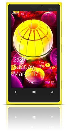 Lampiony 006 Nokia Lumia 920 YELLOW thumbnail