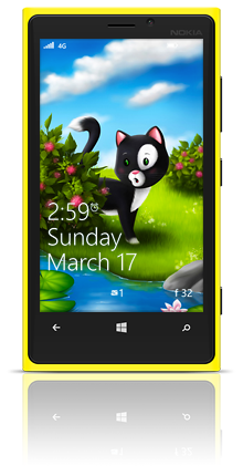 Lovely Cat Adventures 001 Nokia Lumia 920 YELLOW thumbnail