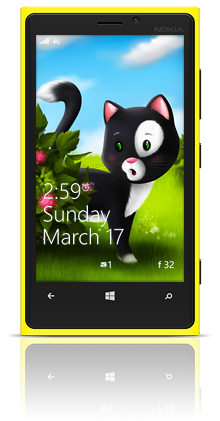 Lovely Cat Adventures 002 Nokia Lumia 920 YELLOW thumbnail