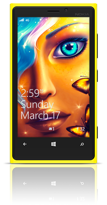 Magical Fairy 002 Nokia Lumia 920 YELLOW thumbnail