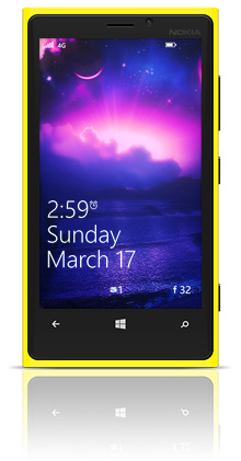 Majestic Storm 003 Nokia Lumia 920 YELLOW thumbnail