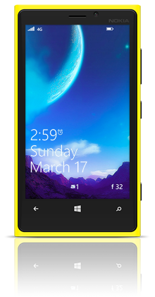 Overhead 002 Nokia Lumia 920 YELLOW thumbnail