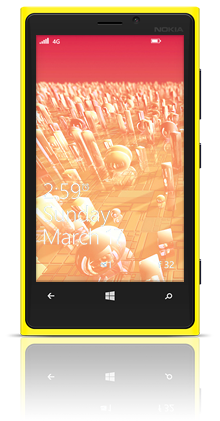 Povray Visions 003 Nokia Lumia 920 YELLOW thumbnail