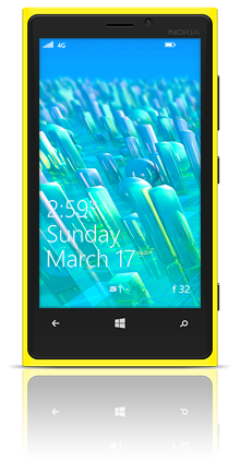 Povray Visions 006 Nokia Lumia 920 YELLOW thumbnail