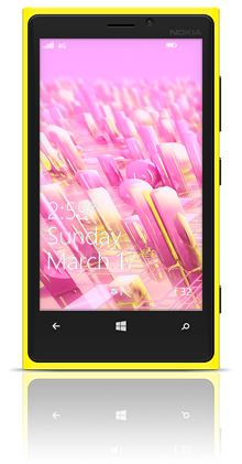 Povray Visions 007 Nokia Lumia 920 YELLOW thumbnail