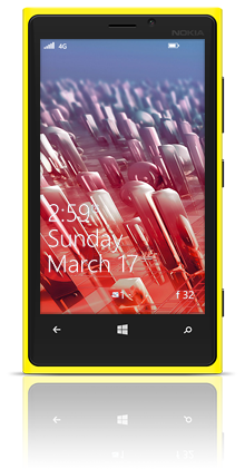 Povray Visions 009 Nokia Lumia 920 YELLOW thumbnail
