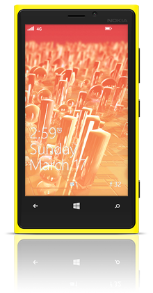 Povray Visions 011 Nokia Lumia 920 YELLOW thumbnail
