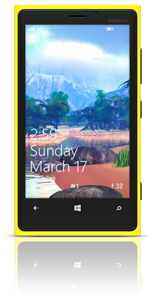 Prehistoric Bank 001 Nokia Lumia 920 YELLOW thumbnail